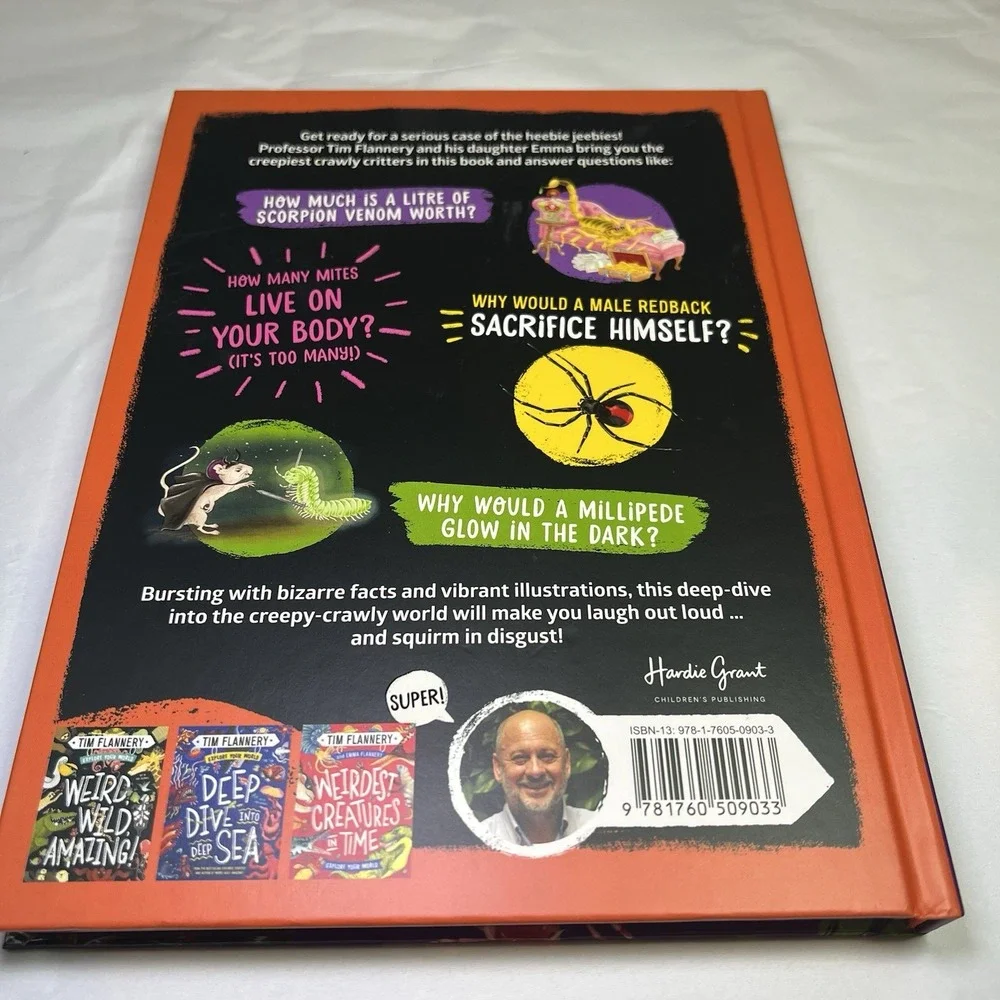 New Explore Your World Creepiest Crawly Critters By Tim Flannery‎ Hardcover